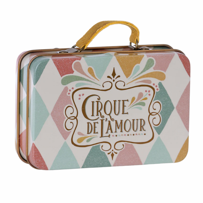 Валізка металева Harlequin 10,5см Maileg