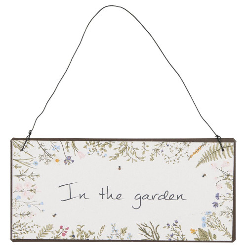 Табличка металева IN THE GARDEN Ib Laursen