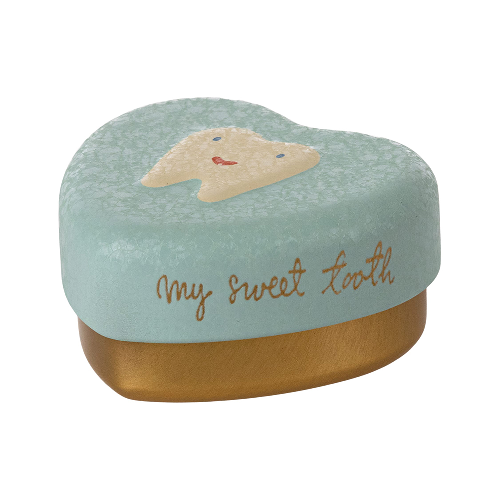 Шкатулка для першорго зубчика 5см голуба Maileg