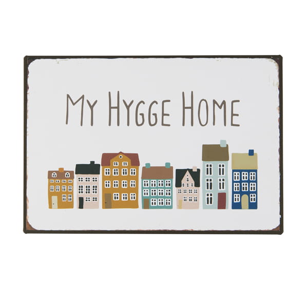 Табличка металева MY HYGGE HOME 14х20см Ib Laursen