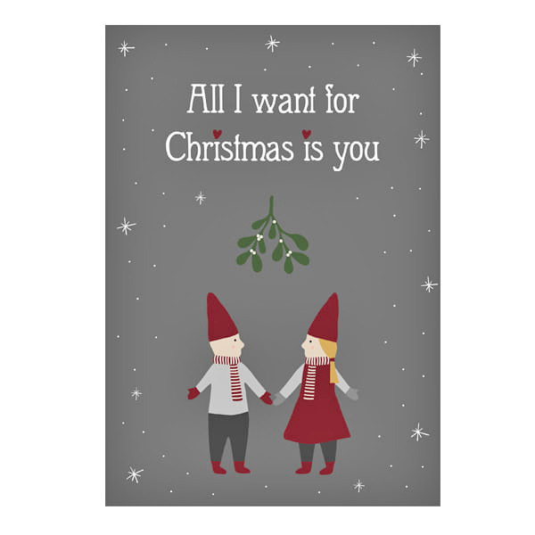 Табличка металева ALL I WANT 14х20см Ib Laursen