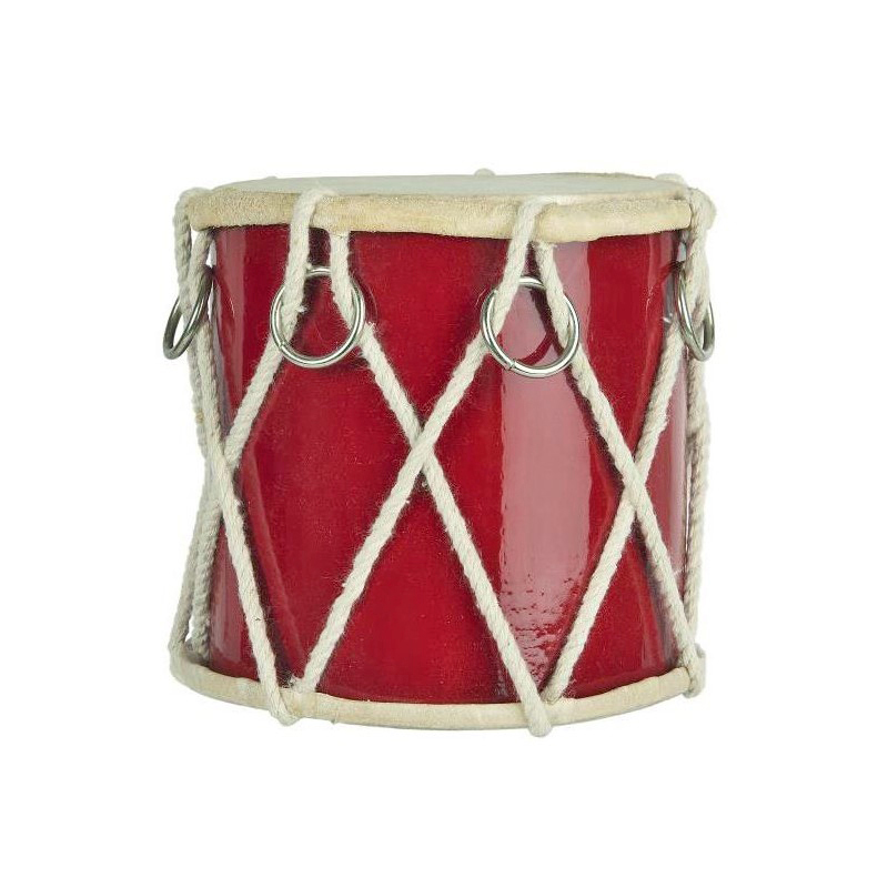 Барабан декоративний червоний 12,5см Ib Laursen