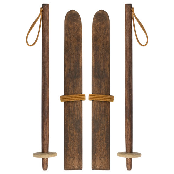 Лижі з палицями для мишок 8см Maileg