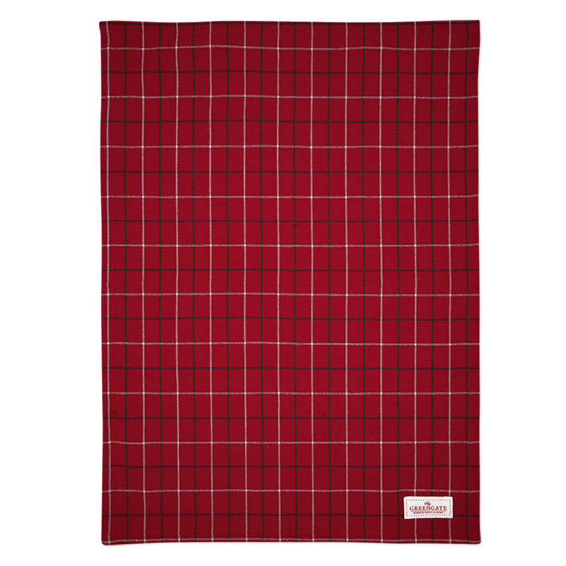 Рушник кухонний 50х70см Lyla Check Red GreenGate