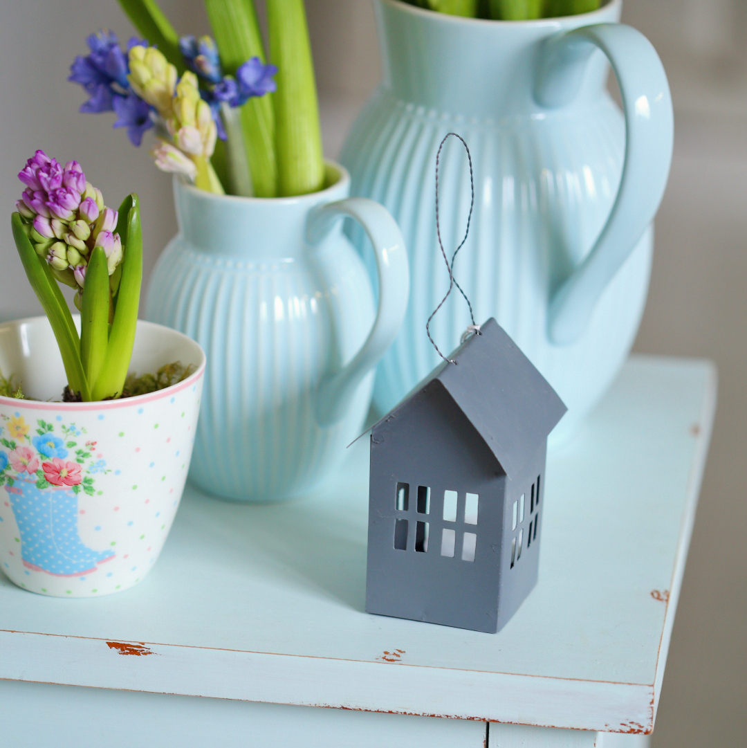 Ліхтарик металевий "Будиночок" 10см VL Home