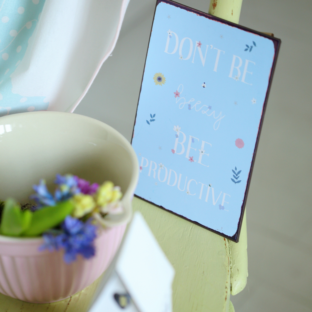 Табличка металева BEE PRODUCTIVE 14х20см Ib Laursen