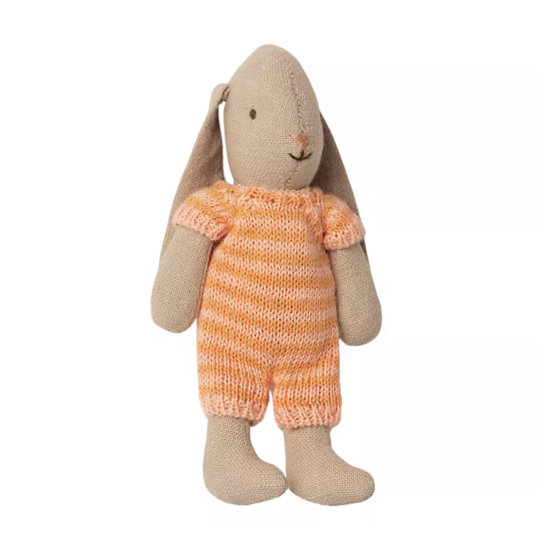 Зайчик 11см розмір мікро рожевий Maileg