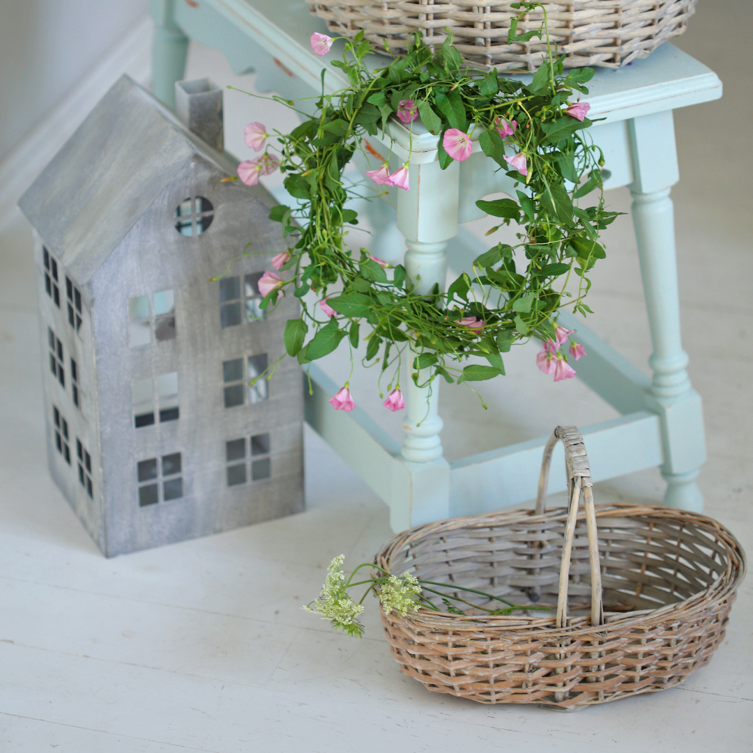 Корзинка овальна зістарена з 1-ю ручкою 26см Canea