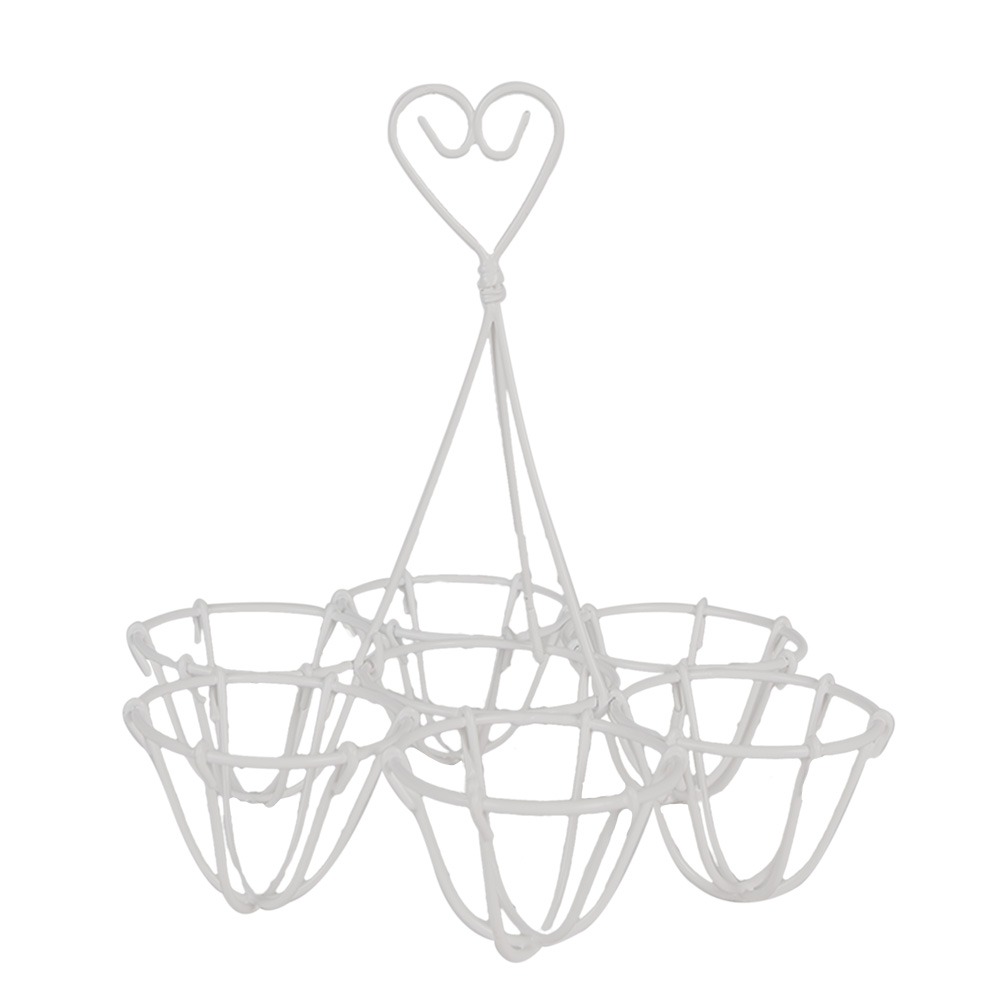 Підставка для яєць біла Canea