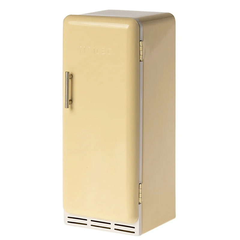Холодильник металевий жовтий 22см Maileg