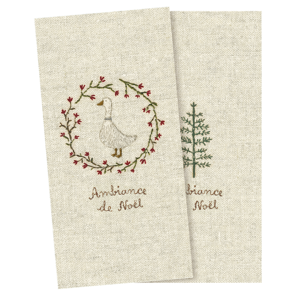 Серветки паперові маленькі 33х33см Goose Maileg