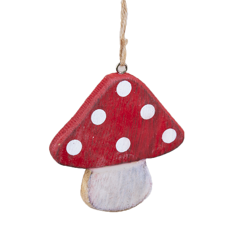 Підвіска дерев'яна "Мухомор" 8см Canea