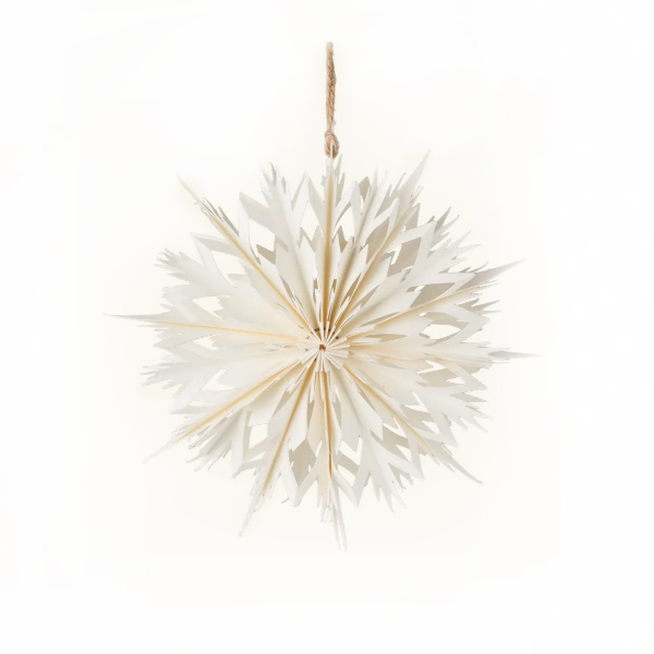 Сніжинка з картону 20см Sostrene Grene