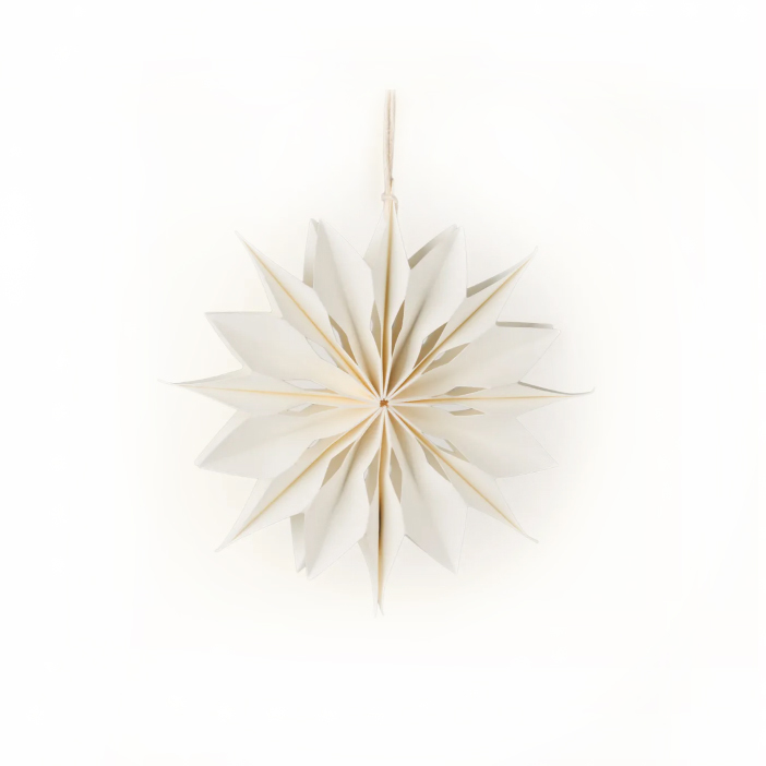 Сніжинка з картону 15см Sostrene Grene