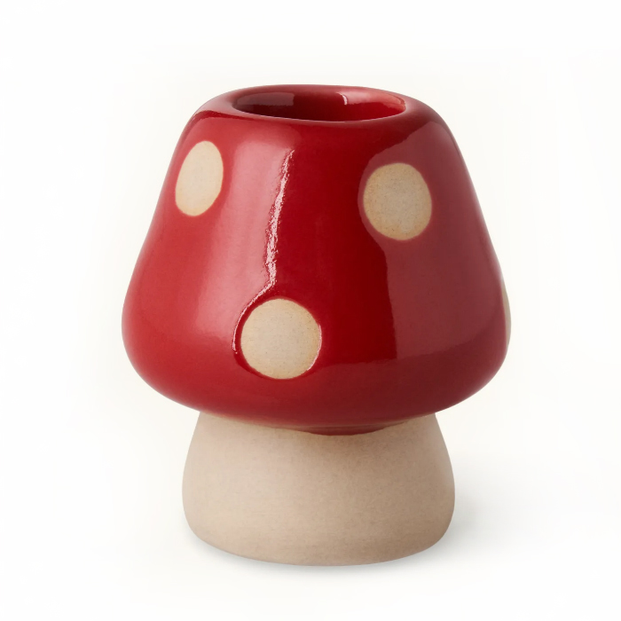 Підсвічник керамічний 5см "Мухомор" Sostrene Grene