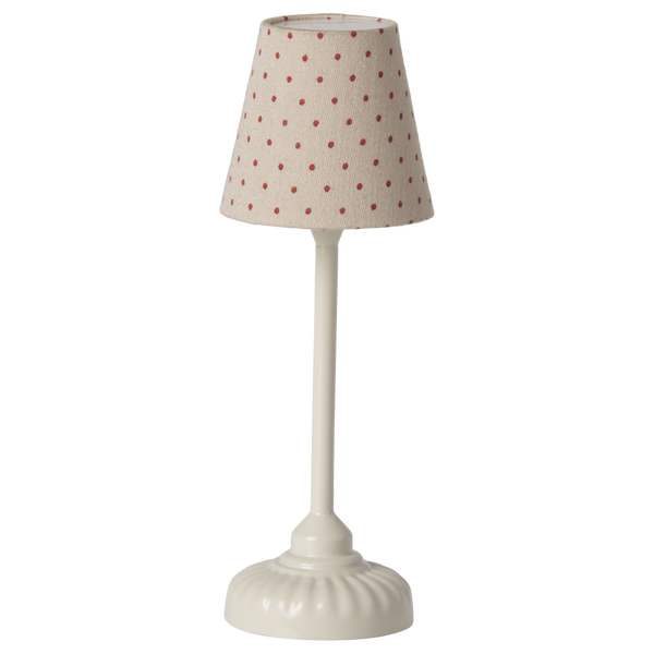 Торшер 13,5см молочний в горошок Maileg