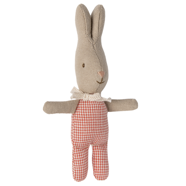 Зайчик 10см новонароджений розмір MY рожевий Maileg