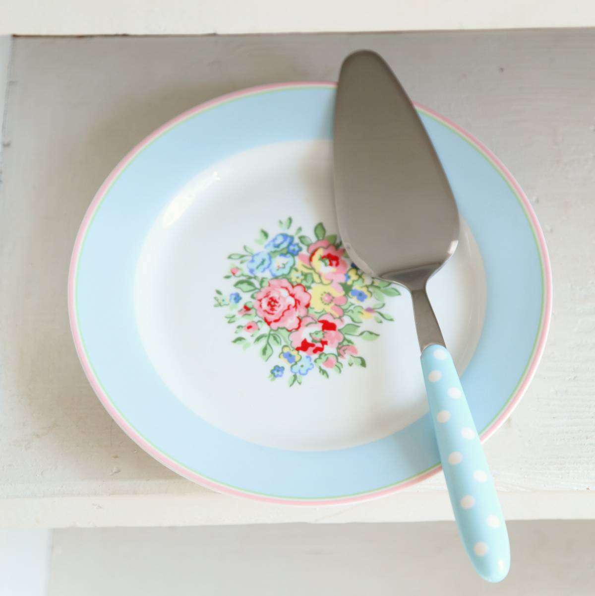 Лопатка для торту голуба в горох Isabelle Rose