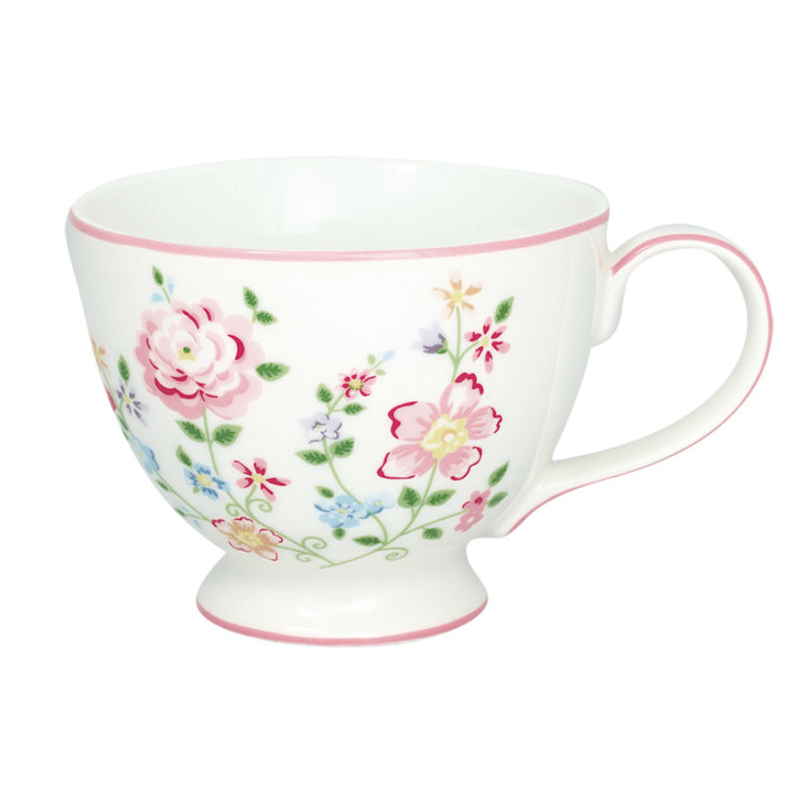 Чашка фарфорова 350мл Columbine White GreenGate