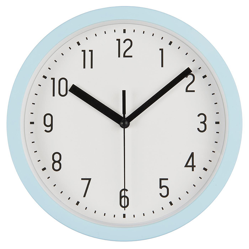 Годинник настінний голубий 20см Ib Laursen