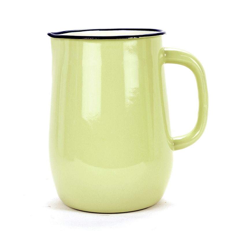 Глечик емальований 2,5л лимонно-жовтий