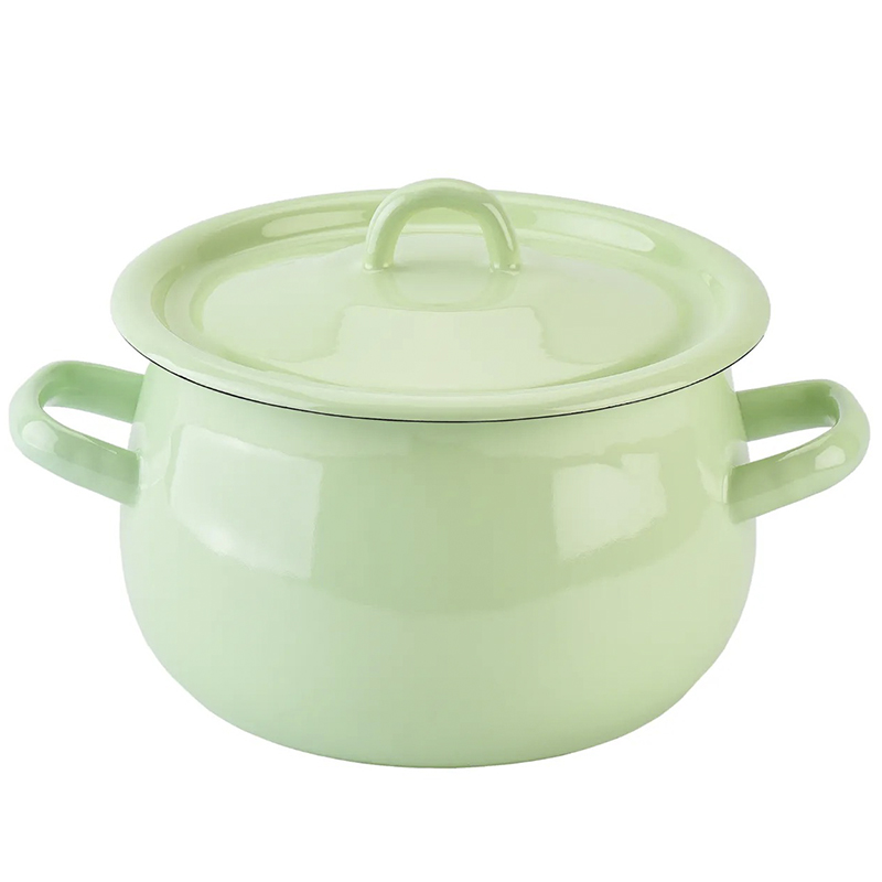 Каструля 2,4л салатова з кришкою