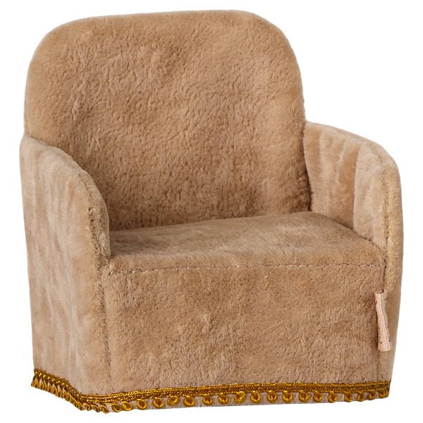 Крісло 8см м'яке пудрове Maileg