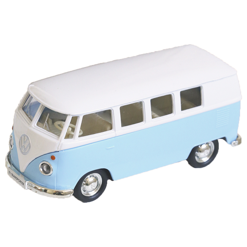 Машинка іграшкова 12см голуба VW Transporter 1