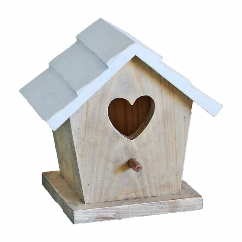 Шпаківня декоративна 16см з сердечком DreamWood