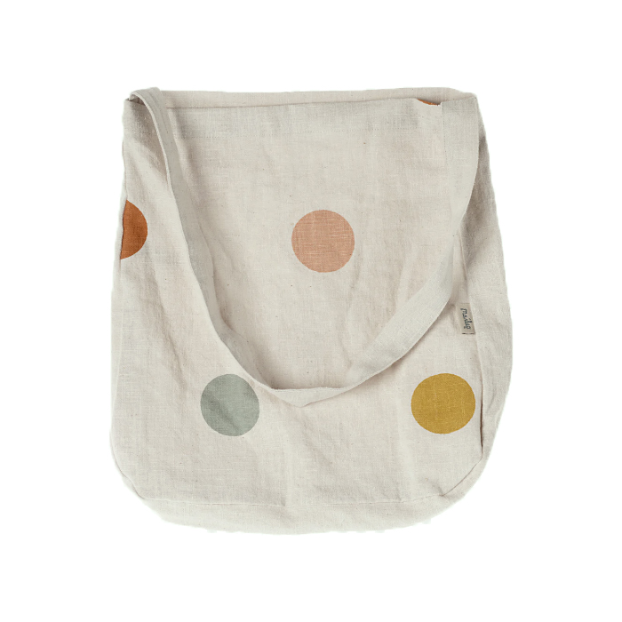 Сумка-шопер бавовняна 38см Multi Dots Maileg