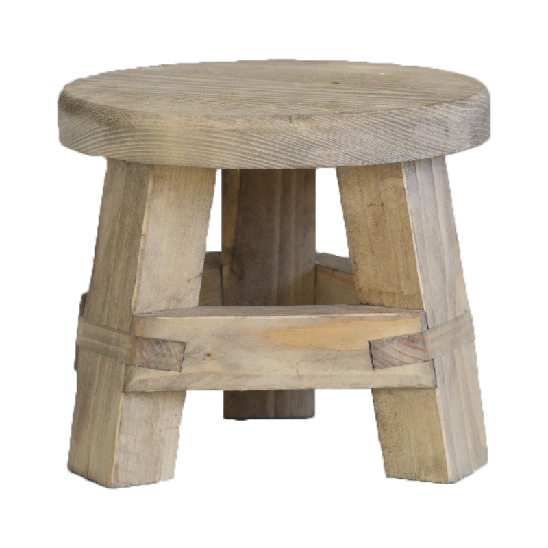 Стільчик міні/підставка для квітів 18см зістарений DreamWood