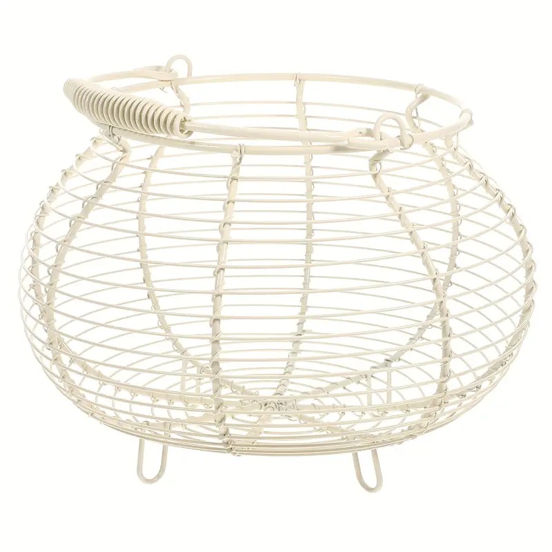 Корзинка 20см кругла біла Canea