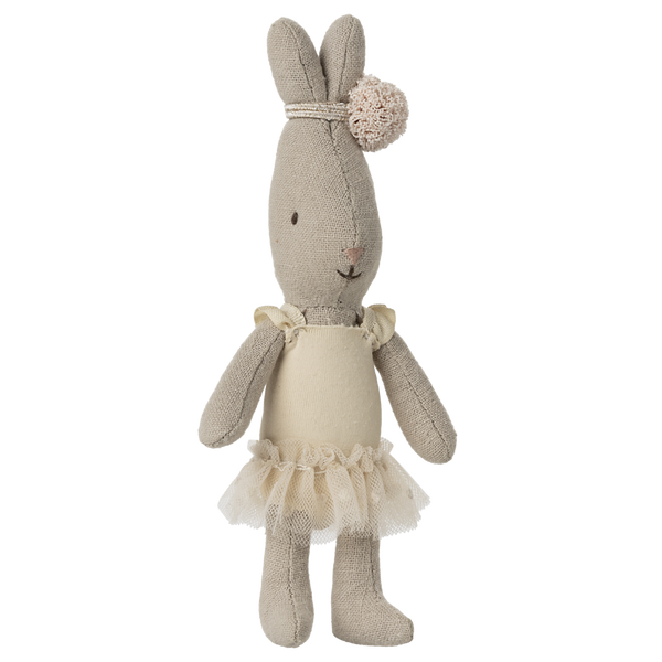 Зайчик Балерина 14см розмір мікро в молочному Maileg