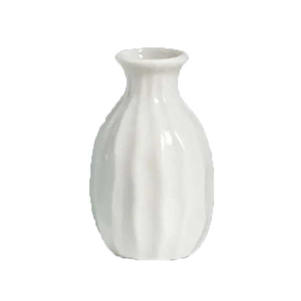 Ваза міні 8см біла Canea