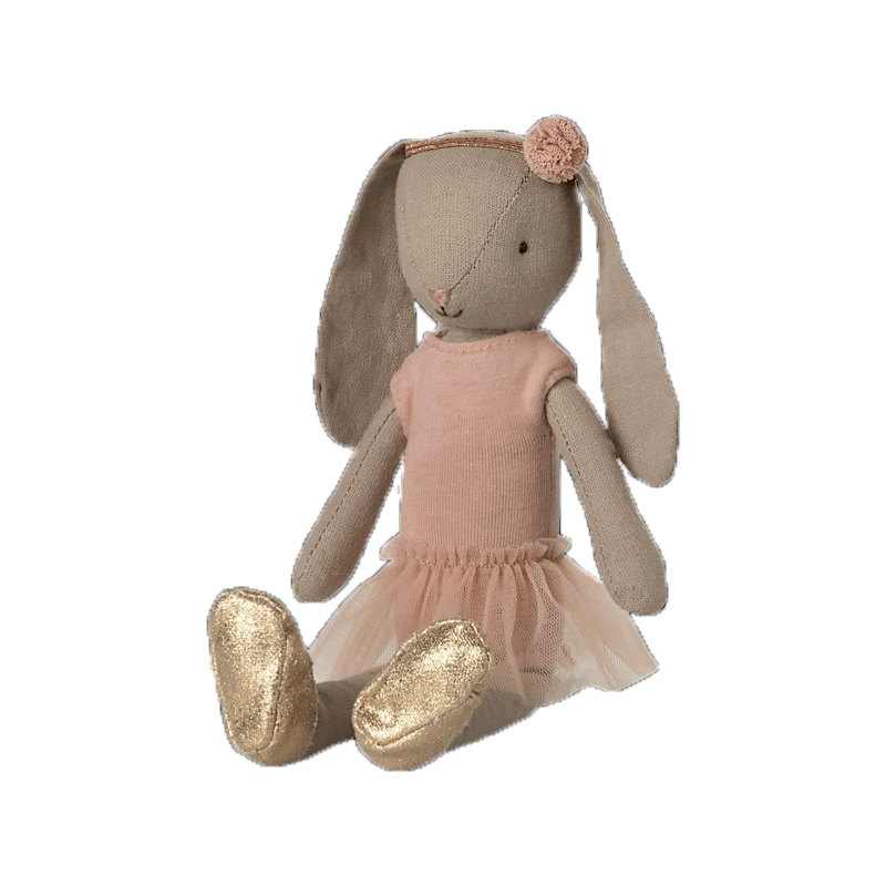 Зайчик Балерина 24см розмір 2 в пудровому Maileg