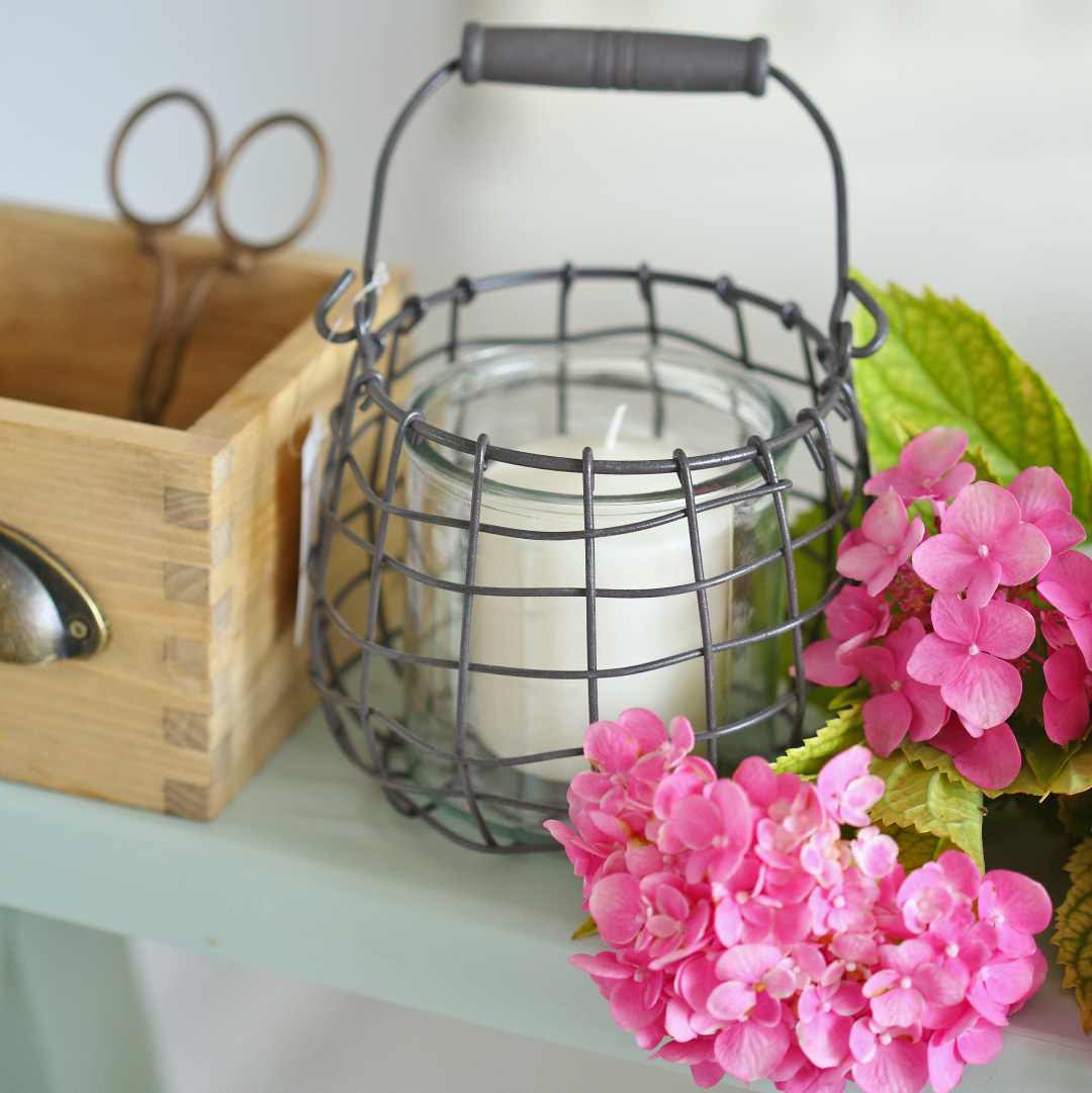 Підсвічник у корзинці 12см Canea