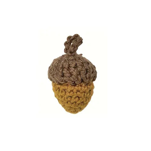 Жолудь 3,5см декоративний в'язаний Canea