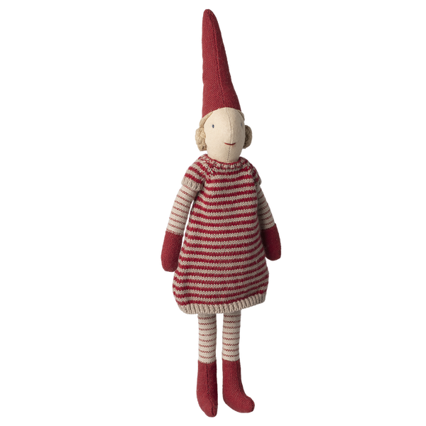 Гномик Піксі 26см з магнітиками дівчинка Maileg