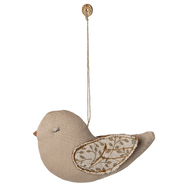 Підвіска текстильна "Пташка" 6см Maileg