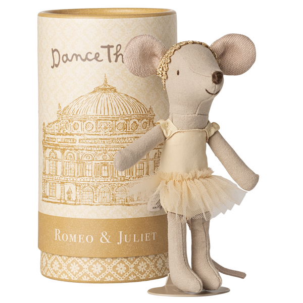 Мишка Танцівниця 13см у подарунковій коробці Maileg