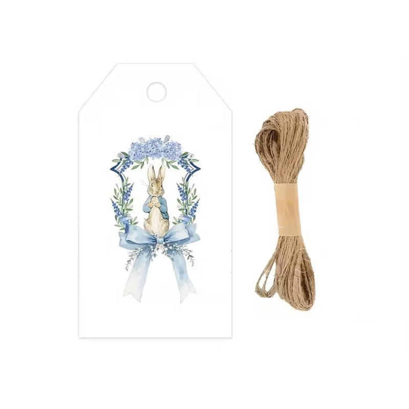 Теги картонні 10шт 5х9см Canea