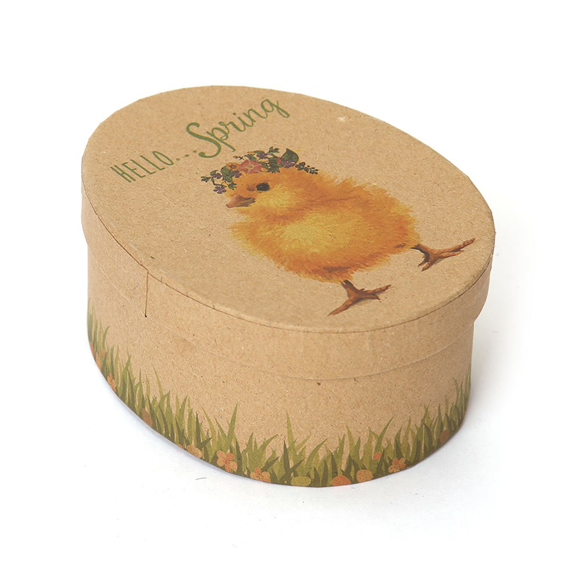 Коробка 15см картонна HELLO...SPRING Canea