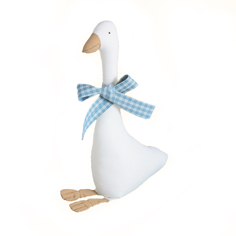 Гусеня 56см з голубим бантиком Canea
