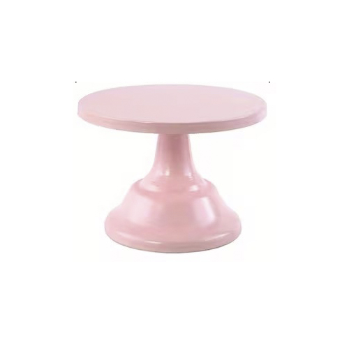 Підставка металева під торт рожева 20см Canea