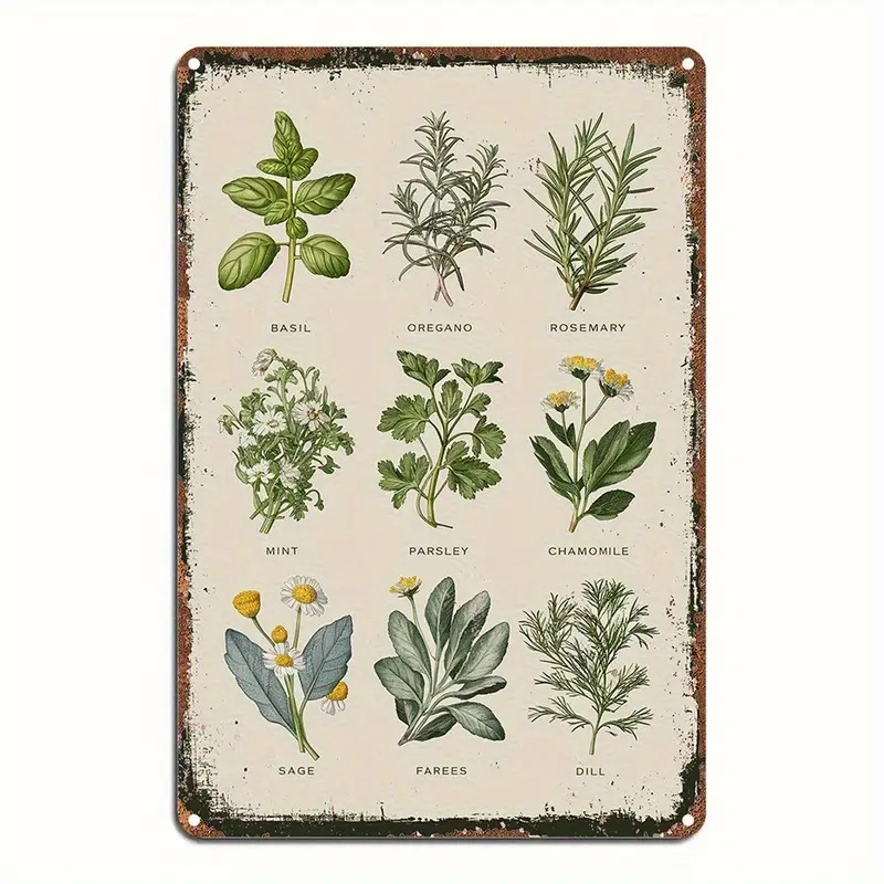 Табличка 20х30см металева "Трави" Canea