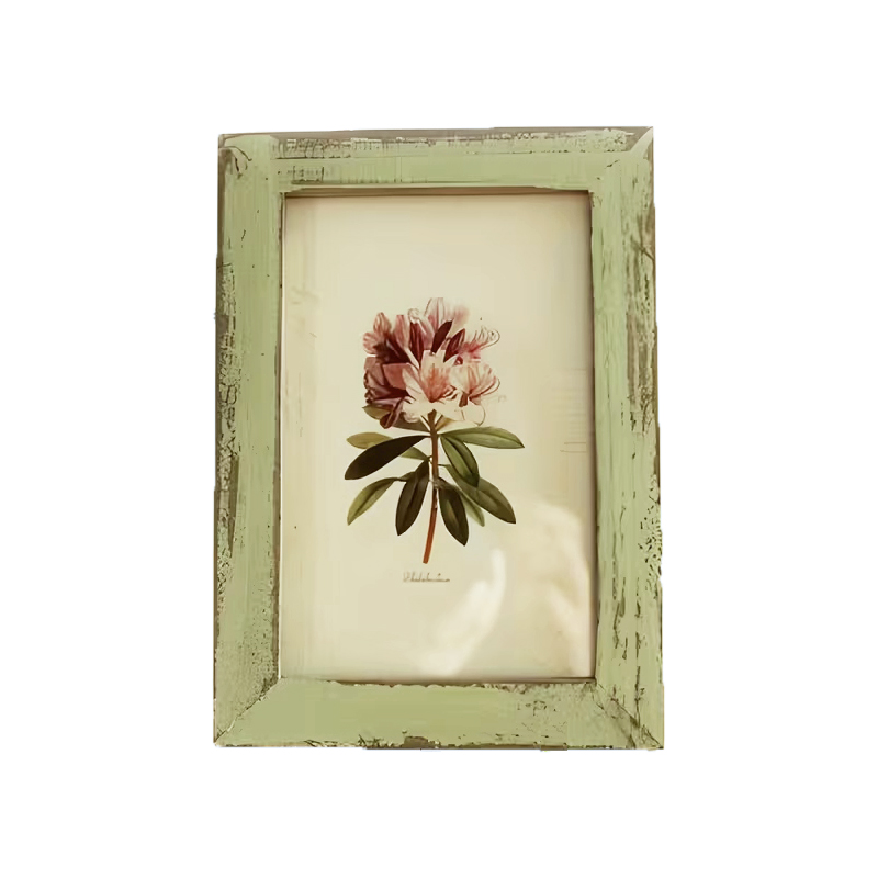 Фоторамка 9х13см дерев'яна м'ятна Canea