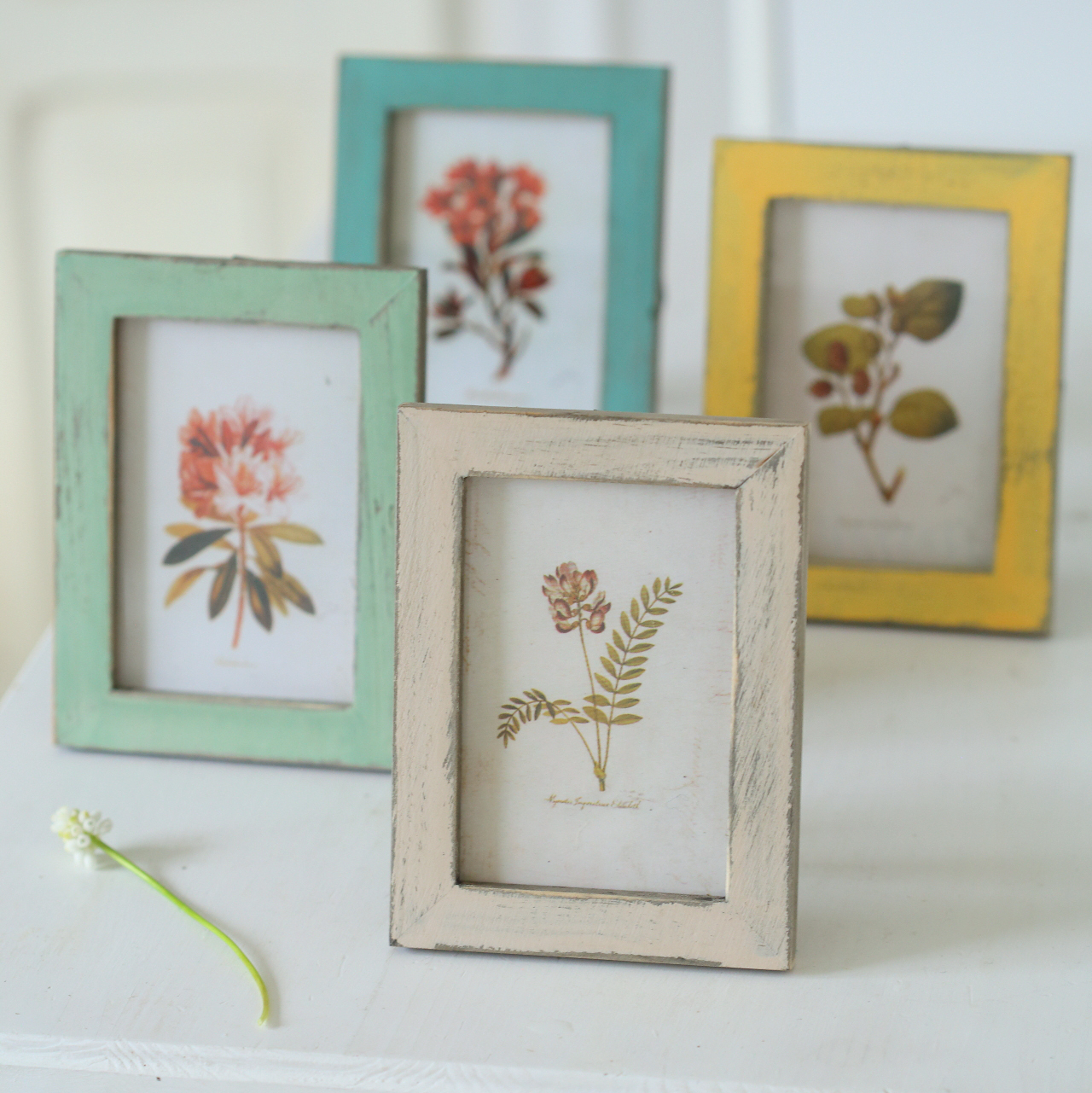 Фоторамка 9х13см дерев'яна молочна Canea