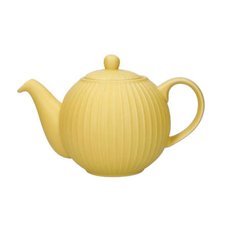 Чайник 1л керамічний жовтий Storefactory