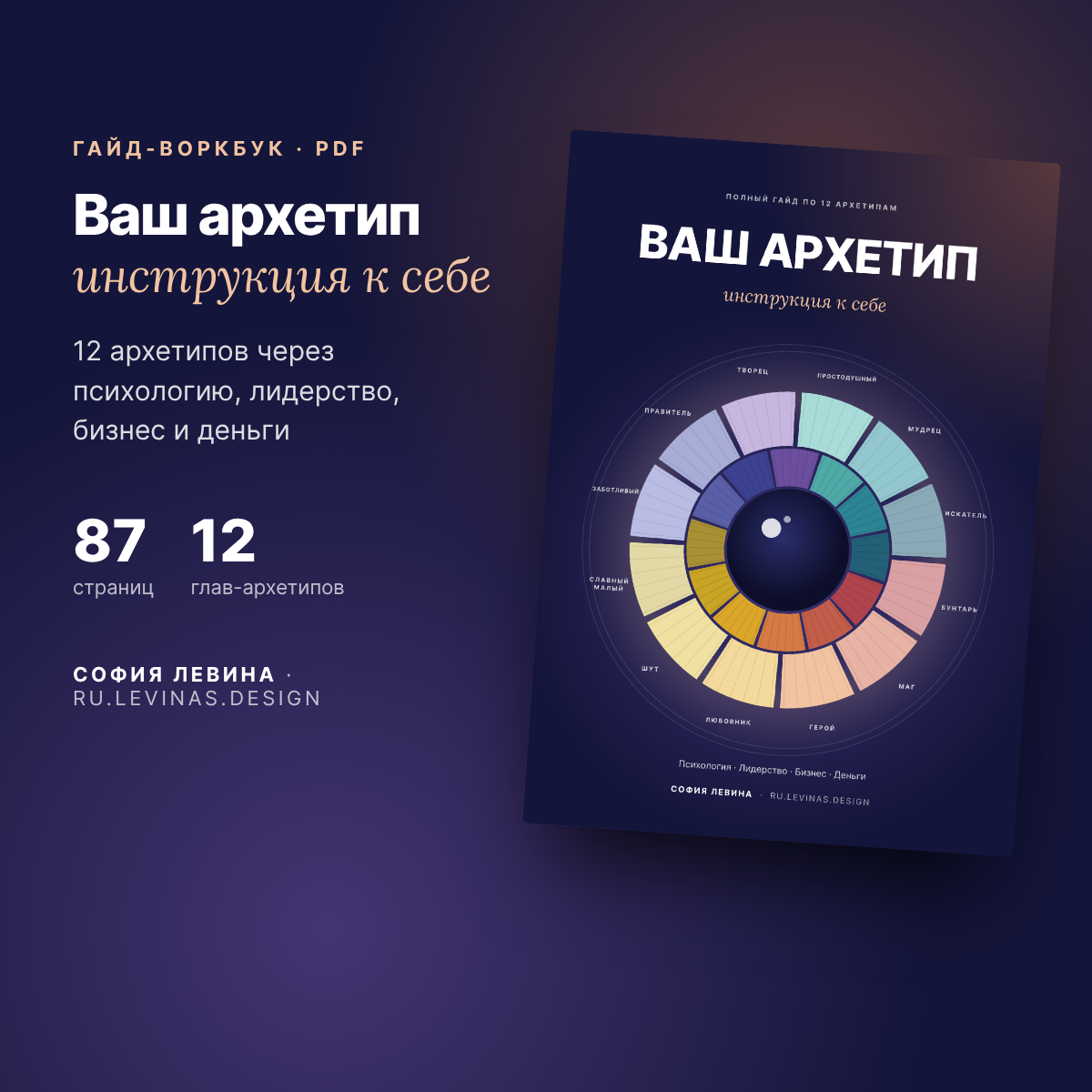 Ваш архетип: инструкция к себе. Полный гайд по 12 архетипам