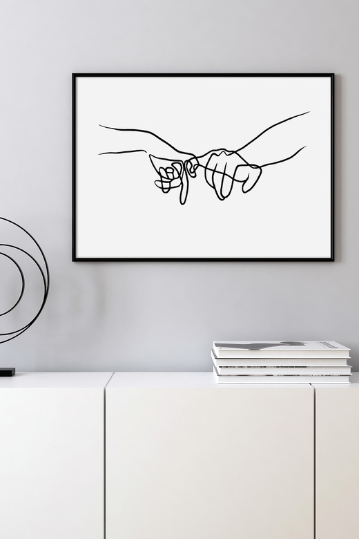 Постеры с линиями на Postermarkt.com